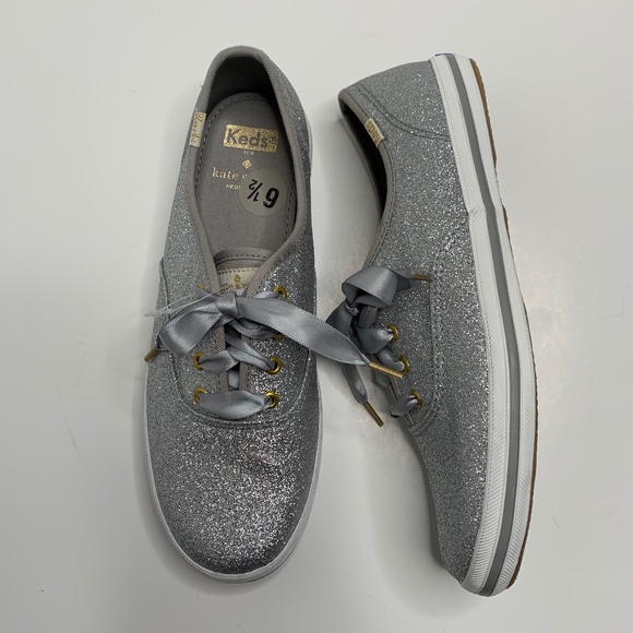 NEW Keds Kids|Kate Spade Champion Glitter Sneakers - Picture 2 of 7